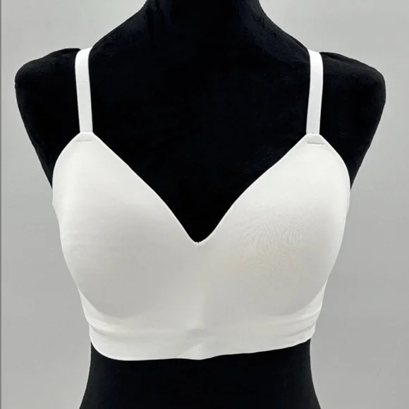Truekind Supportive Comfort Wireless Shaping Bra 3 pack black/chai/white L NWT - Picture 8 of 15